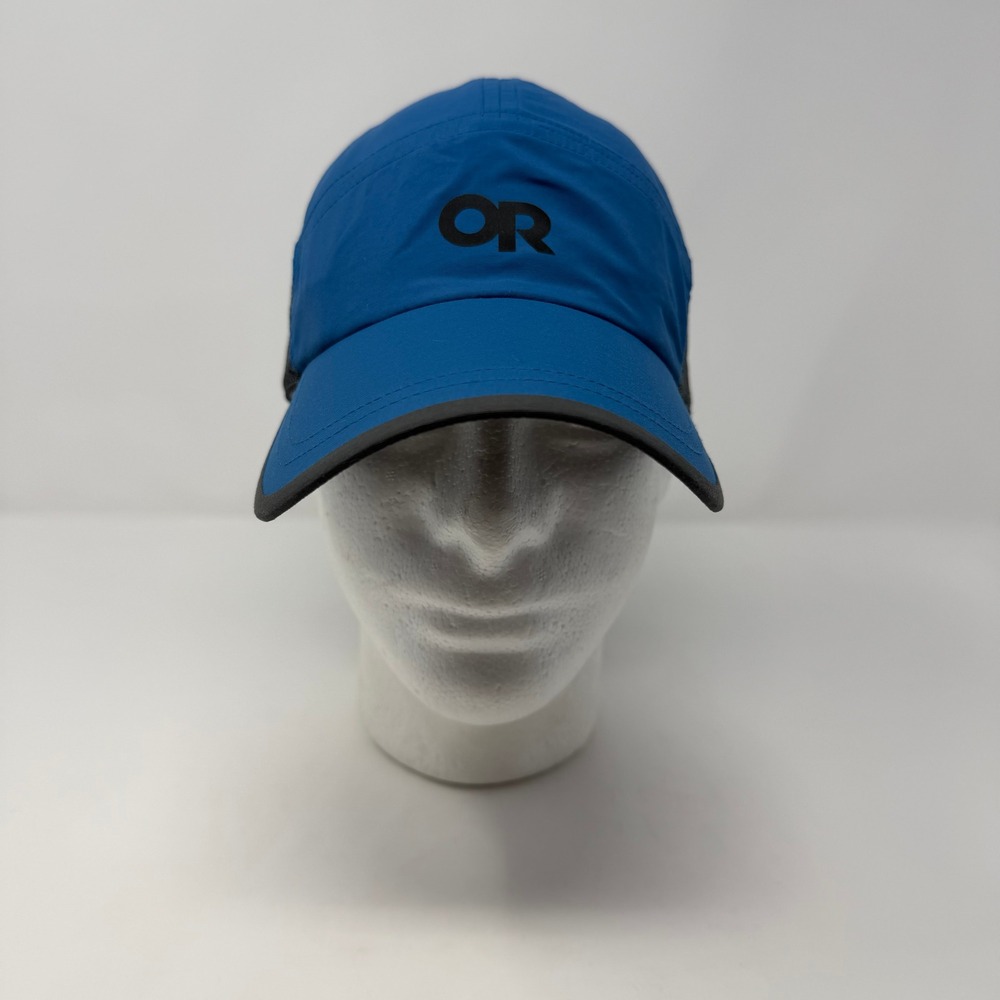 Outdoor Research Swift Cap Blue Gray Mesh Running Hiking Hat Adjustable One Size